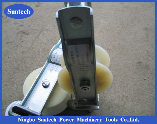 Assento de dupla utilização e tipo de suspensão condutor Pulley Stringing Block da corda de fio