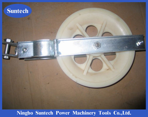 Único maestro de nylon Pulley Stringing Blocks da roda para a linha de transmissão