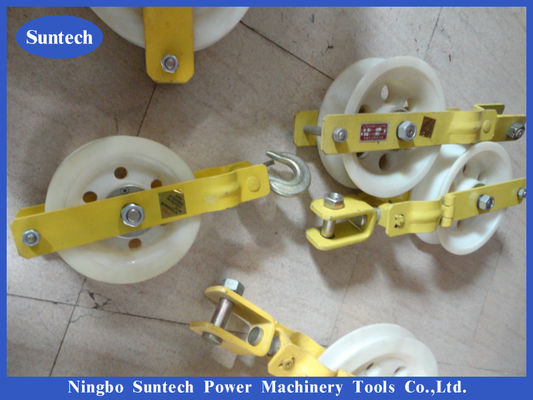 Polia de nylon de MC única que amarra o maestro Stringing Pulley Block das ferramentas