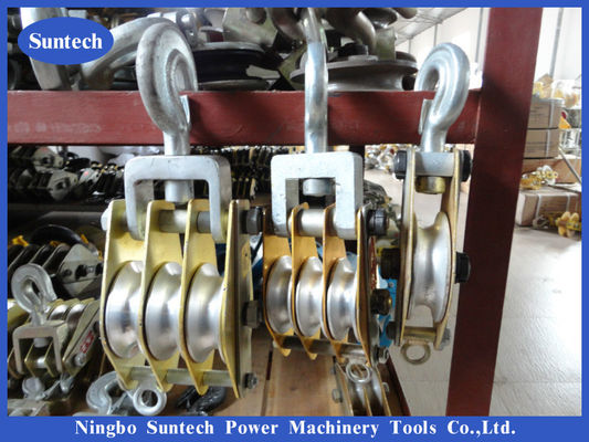 Snatch Block 2 Ton Aluminium Sheave Hosting Tackle Conductor Ferramentas de cordas