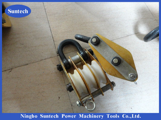 Snatch Block 2 Ton Aluminium Sheave Hosting Tackle Conductor Ferramentas de cordas