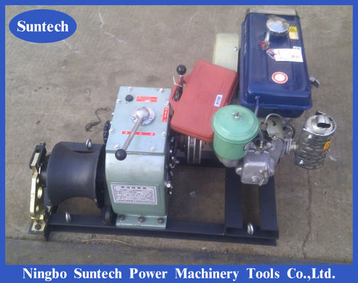 Extrator aprovado ISO do cabo elétrico de guincho posto de 4.1kw 30KN 5T