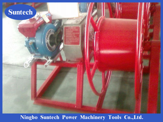 Máquina do extrator do guincho do cabo da tomada-Acima de 5 Ton Belt Drive Recovery Wire