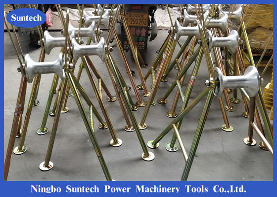12kn linha reta cabo Tray Roller With Aluminum Wheel