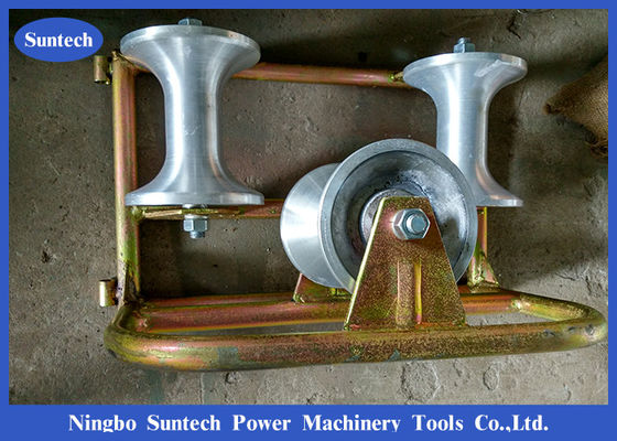 Rolo pequeno galvanizado resistente 10KN do cabo do canto triplo