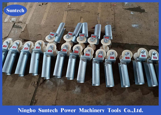 Rolo rachado em forma de sino elétrico do cabo do fechamento 80mm para puxar cabos