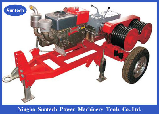 Extrator do guincho do cabo distribuidor de corrente de motor diesel da ereção da torre JJCS-50