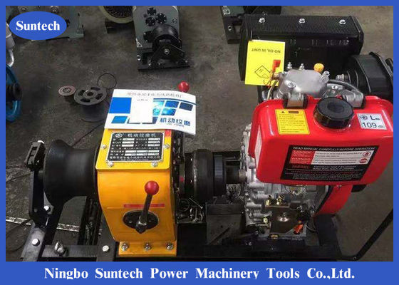 3 extrator de Ton Belt Drive 7m/Min High Speed Cable Winch, guincho posto do cabo