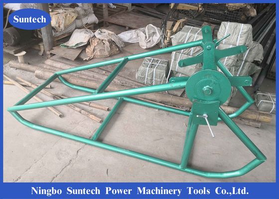 Construção que amarra o suporte do levantamento de cilindro de cabo 6t Jack Gsp Rope Cradle Reel