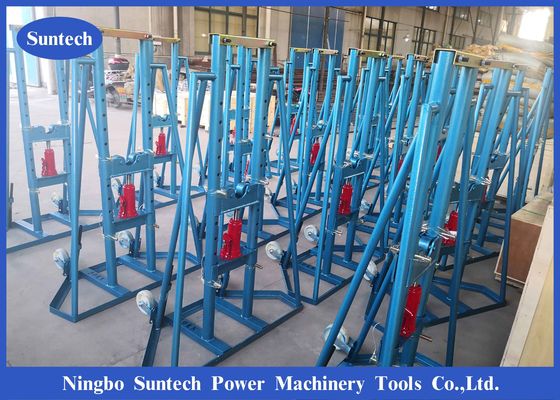 50kn Jack Electrical Stringing Cable Drum de levantamento hidráulico Jack