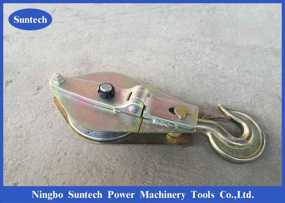 30kn condutor Stringing Tools Steel que iça a polia do bloco do equipamento para levantar
