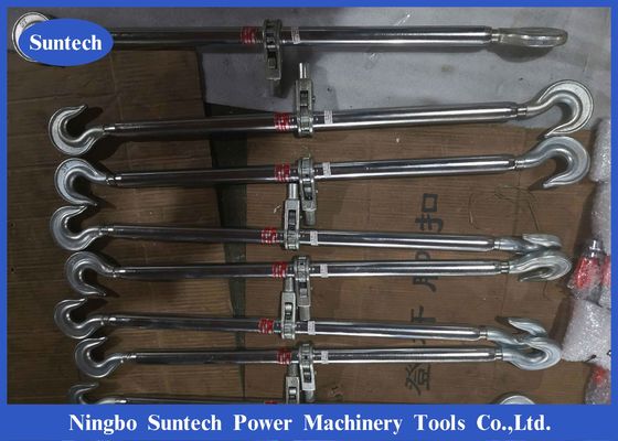 Linha de transmissão ferramentas e tensor de aço do gancho duplo do equipamento