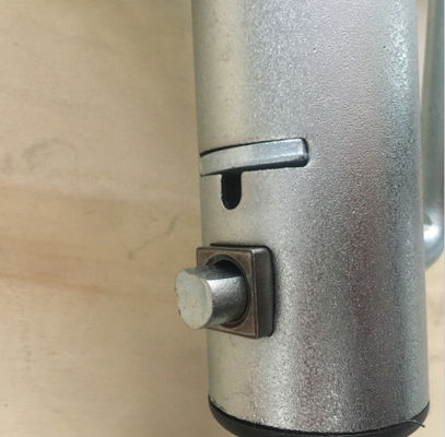 8" única roda reboque Jack de 1500 libras 10" curso com punho lateral