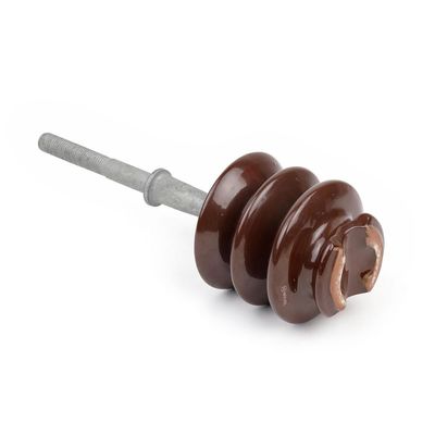 Porcelana Pin Type Transmission Line Insulator do IEC