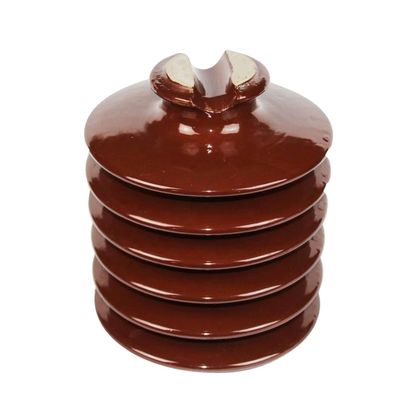 Linha de transmissão de Pin Type Insulator For Overhead da porcelana de 11KN 33KV