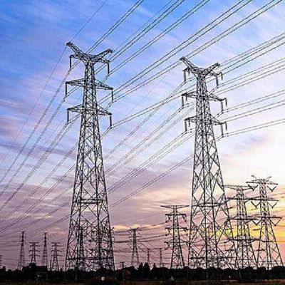 Linha de transmissão elétrica de aço torre do ângulo da tensão alta JIS H8641