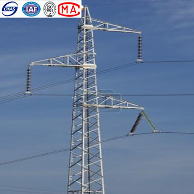 10 - torre de aço do ângulo de 500kv HDG para a linha de transmissão