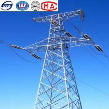 10 - torre de aço do ângulo de 500kv HDG para a linha de transmissão