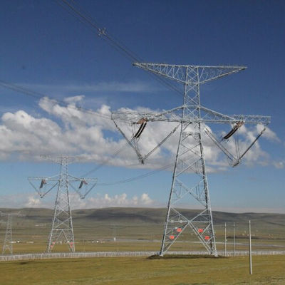 linha de transmissão 35 66 110 220kv local de Angel Steel Tower For Construction