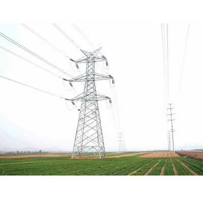 10kv - linha de transmissão 700kv torre de aço do ângulo