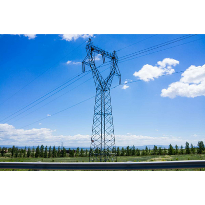 10kv - linha de transmissão 700kv torre de aço do ângulo
