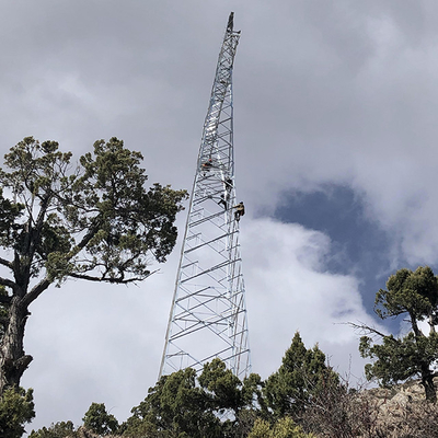 O mergulho quente galvanizado dobra o ferro 10 - linha de transmissão 500kV aérea torre