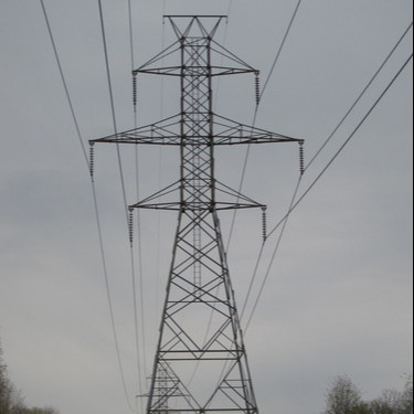 10 - Torre dobro de aço da transmissão da estrutura do circuito do ângulo de 1000KV HDG