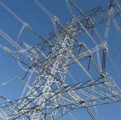 10 - Torre de aço da transmissão da estrutura do ângulo de 500KV HDG