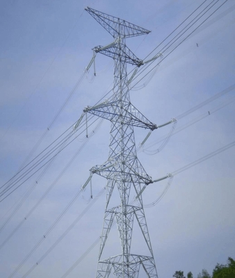 10 - torres da transmissão da tensão de 100M Lattice Steel High