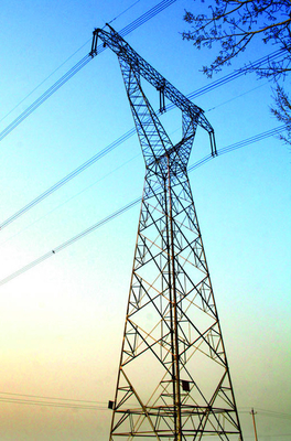 10 - Torre de aço da transmissão da estrutura de 700KV HDG