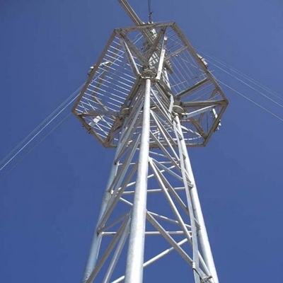 ISO9001 autossuficiente torre de antena da estrutura Q345 Q235 G/M
