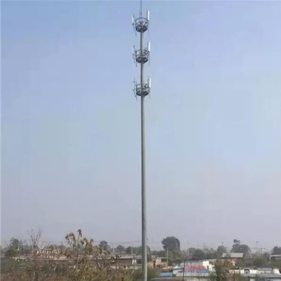 O desgaste - 10 resistentes - as telecomunicações 750KV Monopole eleva-se ASTM aprovado
