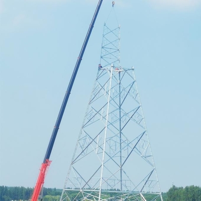 Autossuficiente torre de aço galvanizada equipada com pernas da telecomunicação 4