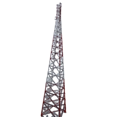 Dos pés de aço da torre 4 da telecomunicação Q420 mergulho quente angular galvanizado e acessórios