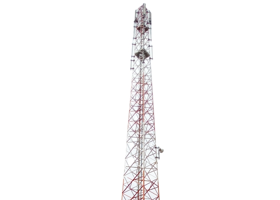 torre de aço da telecomunicação de 40m, torre de antena Monopole