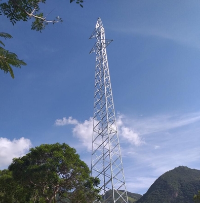 Aço Q235 Q345 Q420 da torre da estrutura da transmissão dos pés 220KV 4