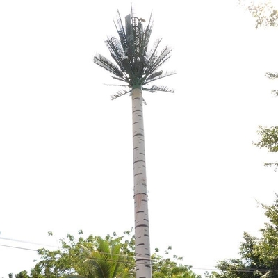 O cabo de fibra ótica da torre da tubulação de aço da telecomunicação galvanizou