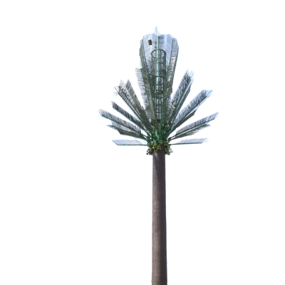 Da torre Monopole de aço da camuflagem de Q235B o mergulho quente galvanizou