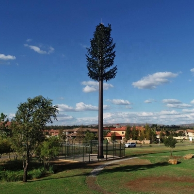 Pinheiro móvel galvanizado da camuflagem das torres Monopole de aço