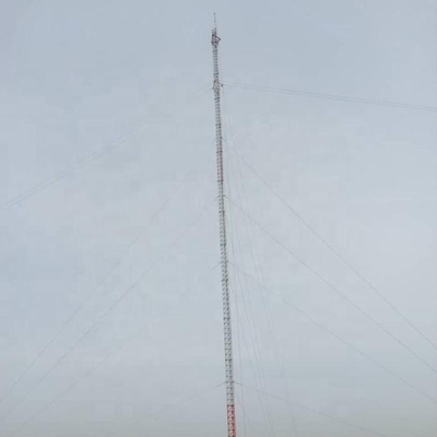 Torre Monopole de aço da antena da G/M das telecomunicações com galvanizado
