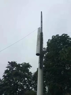 Torre Monopole de aço da antena da G/M das telecomunicações com galvanizado