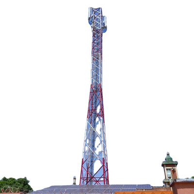 Apoio de aço do auto da torre das telecomunicações da galvanização do RDS RDU