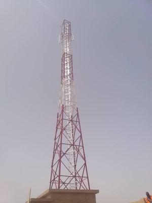 Angular quadrilateral equipado com pernas da torre 4 de aço móveis da estrutura