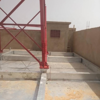 Angular quadrilateral equipado com pernas da torre 4 de aço móveis da estrutura