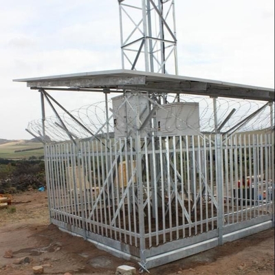 Tipo torre de aço da estrutura dos jogos da pintura usada para uma comunicação
