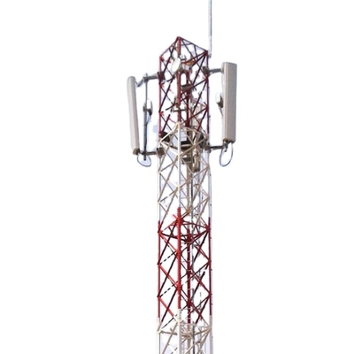 Da torre de aço clara da telecomunicação da aviação telhado alto
