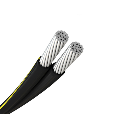 1kV isolou o cabo aéreo de ABC para a linha sistema da distribuição